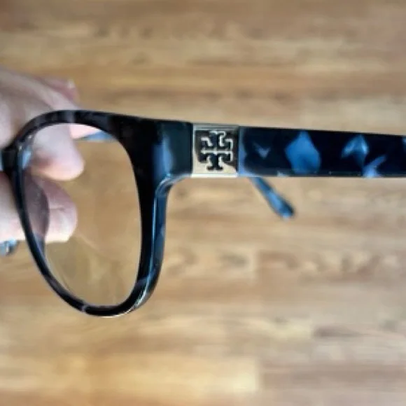 Tory Burch Pearl Navy Blue Tortoise Eyeglasses! 💥 - Picture 3 of 10